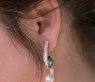 Terrific Tahitian Pearl & South Sea Pearl Earrings