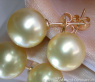 Timeless Golden Southsea Pearl Studs