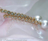 Extra long Southsea Pearl Dangling Earrings with Diamonds