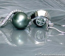 Beautiful Tahitian Pearl Earrings with Diamonds in White gold