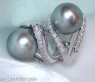 Attractive Tahitian Pearl Earrings