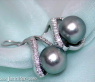 Attractive Tahitian Pearl Earrings