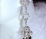 Exclusive Tahitian Pearl Dangling Earrings with Diamonds