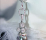 Exclusive Tahitian Pearl Dangling Earrings with Diamonds