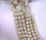 Splendid Dangling Earrings with Diamonds in Yellow gold 14k