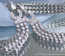 Splendid Dangling Earrings with Diamonds in White gold 14k