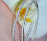 Oval Diamond Hoops