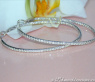 Oval Diamond Hoops