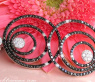 Unmissable Black & White Diamond Earrings