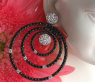Unmissable Black & White Diamond Earrings