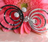 Unmissable Black & White Diamond Earrings