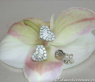 Pretty Diamond Heart Stud Earrings