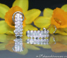 Beautiful Diamond Earrings in White gold 18k