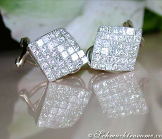 Fantastic Princess Diamond Earrings