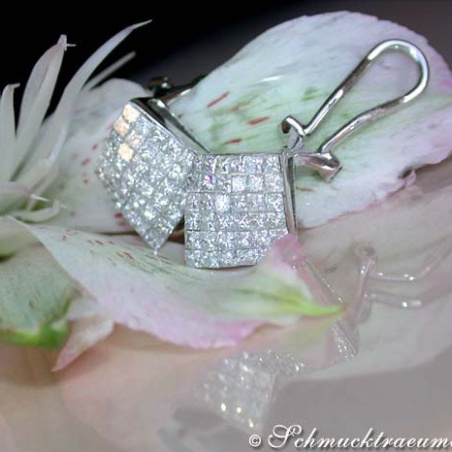 Princess Diamant Ohrstecker