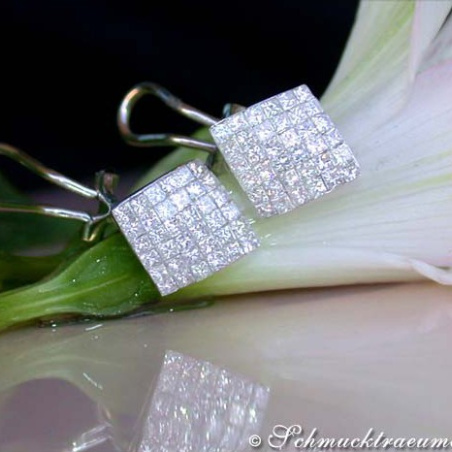 Princess Diamant Ohrstecker