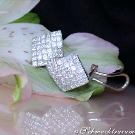 Princess Diamant Ohrstecker