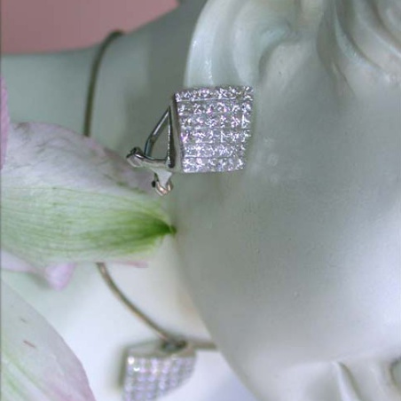 Princess Diamant Ohrstecker