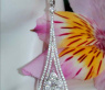 High-end Diamond Dangling Earrings (Illusion Design)