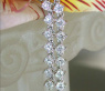 Long Diamond Earrings (Chain Design)