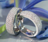 Opulent Diamond Pave Hoop Earrings