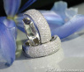 Opulent Diamond Pave Hoop Earrings