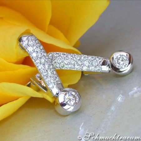 Sophisticated Diamond Earrings