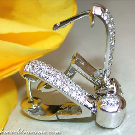 Sophisticated Diamond Earrings