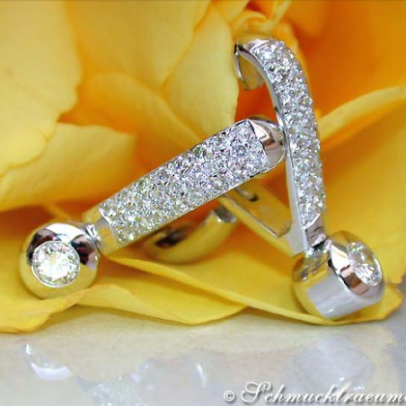 Sophisticated Diamond Earrings