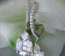 Noble Illusion Design Diamond Teardrop Earrings