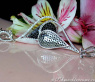 Beautiful Black & White Diamond Dangling Earrings
