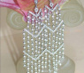 High-end Dangling Earrings with Diamonds (90 mm)