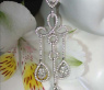 Glorious Diamond Dangling Earrings (Illusion Design)