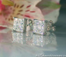 Finest Princess Diamond Stud Earrings (1,22 ct.)