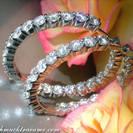 Impressive Diamond Hoop Earrings (9,06 ct.)