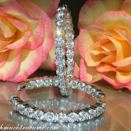 Impressive Diamond Hoop Earrings (9,06 ct.)