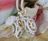 Magnificent Diamond "Egg" Earrings