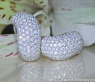 Wavy Diamond Earrings