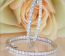 Amazing Diamond Hoop Earrings (Ø 33 mm)