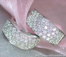 Stately Diamond Huggie Earrings