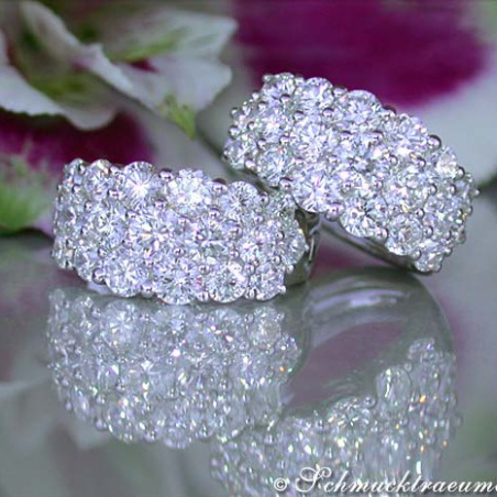 Terrific Diamond Huggie Earrings