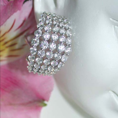 High-end Diamond Earrings (4,34 ct.)