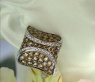 Attractive Brown & White Diamond Studs