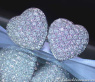 Timeless Diamond Heart Earrings