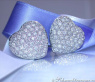 Timeless Diamond Heart Earrings