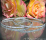 Exquisite Diamond Hoop Earrings in White gold 18k (Ø 54 mm)