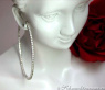 Tremendous Diamond Hoop Earrings (Ø 53 mm)