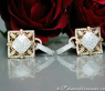 High-diamond Diamond Earrings in a Unique Design
