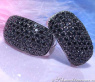 Massive Black Diamond Earrings