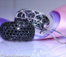 Massive Black Diamond Earrings